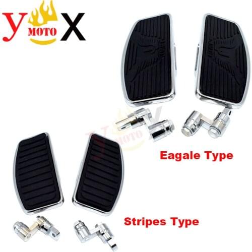 Front/Rear Adjustable Footboard Footrest Foot Pedal Floorboard For Harley Sportster XL883 XL1200 Dyna Street 500 750 XG500 XG750