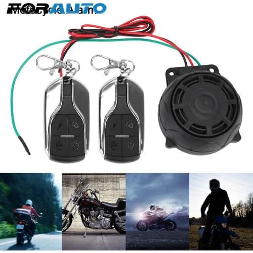 12V Car Styling Motorcycle Alarm Security System Dual Remote Control Motorcycle Theft Protection Bike Scooter Motor Alarm System