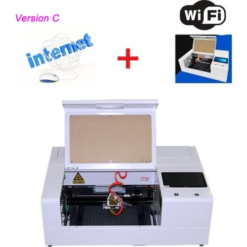 Smart Mini Mobile Fiber Tempered Glass Screen Protector Film CO2 CNC Laser Cutting Engraving Machine 30W A/B/C Version