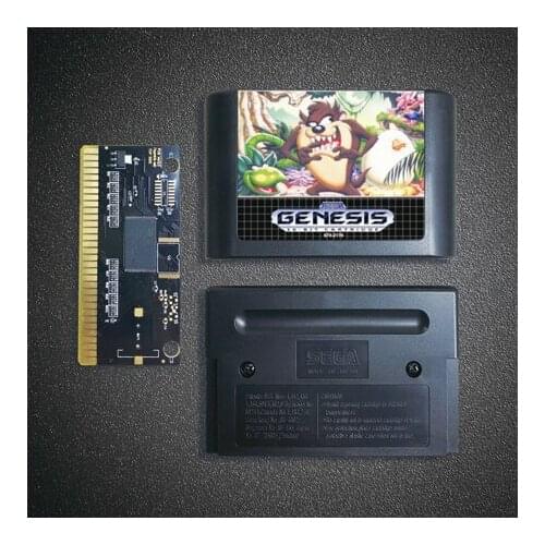 Taz Mania - 16 Bit MD Game Card for Sega Megadrive Genesis Video Game Console Cartridge