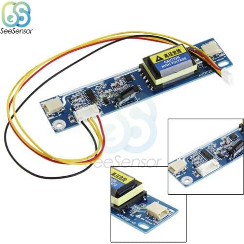 Universal CCFL Inverter LCD Backlight Laptop Monitor Dual Lamp 10-28V for 10-26'' Widescreen Screen Module