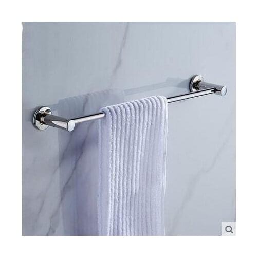 60cm Stainless Steel bathroom single towel bars, Fashion wall mounted towel rods hanging towel racks