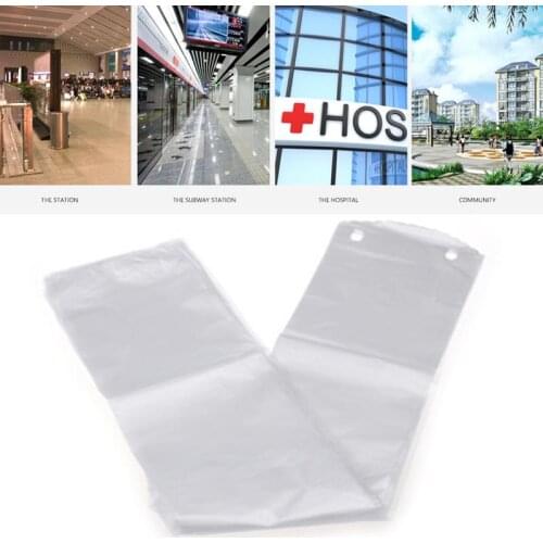 100pcs Convenient Creative Disposable Umbrella Bag Disposable Umbrella Cover Disposable Bag Hotel Waterproof No Drip Rain Day