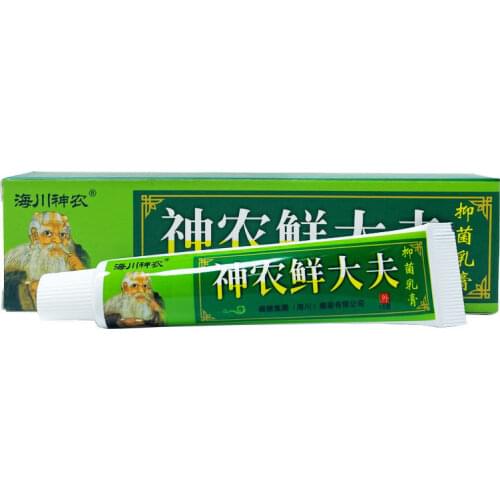 15g Natural Chinese Medicine Herbal Anti Bacteria Cream Psoriasis Eczema Ointment Treatment High Quality Herbal Cream