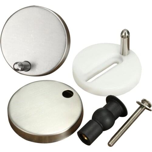 2pcs New Sets Toilet Seat Screws Top Fix Hinge Pack Repair Tool Replacement