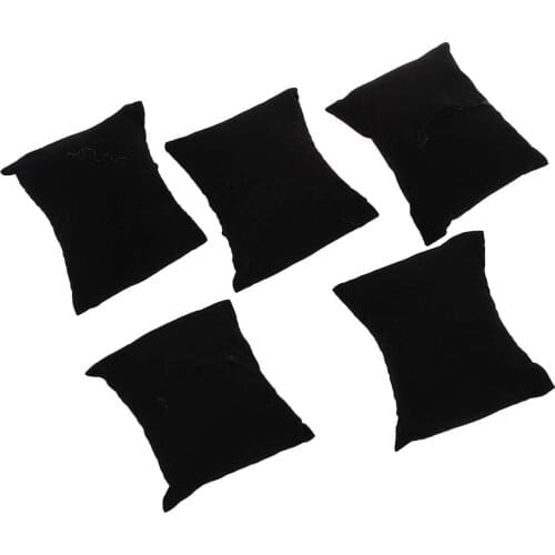 5 Pcs Velvet Bracelet Watch Jewelry Tools