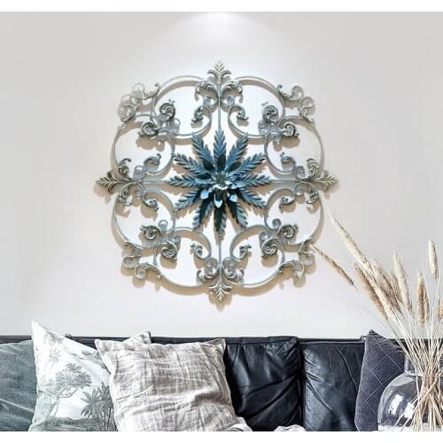 American Style Porch Aisle Wall Hanging Stereo Wrought Iron Wall Decoration Creative House Decoration Home Wall Decoration