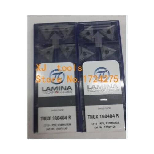 Free Shipping 10Pcs TNUX160404R LT10 tungsten Carbide insert Cutting tools turning ,carbide inserts Lathe turning tool