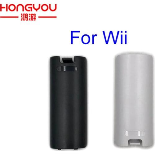Black White Battery Door Cover Lid Replacment for Nintendo Wii Controller
