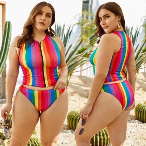 CHMENY Striped Swimwear