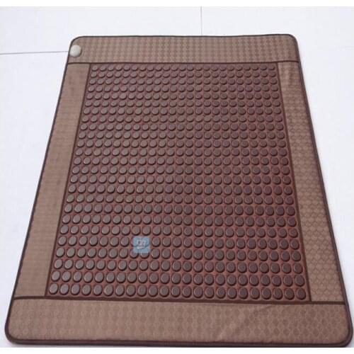 HOT! Electric Heating Jade Massage sleeping Mattress Tourmaline/Jade Mattress Free Shipping with sleeping eye cover 1.2*1.9M