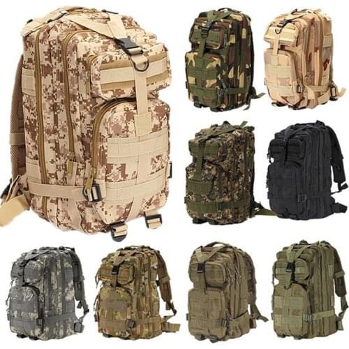 Men Military Tactical Backpack Camouflage Outdoor Sport Hiking Camping Hunting Bags Travelling Trekking Rucksacks Bag
