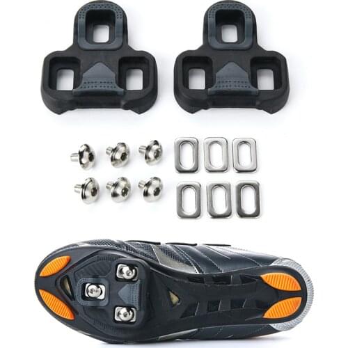 New Bicycle Self-Locking Pedal Cleat 4.5/9 Degree Road Bike Lock Plate For LOOK KEO DELTA SCHWINN Clasp Lock Pedal Splint Cleat