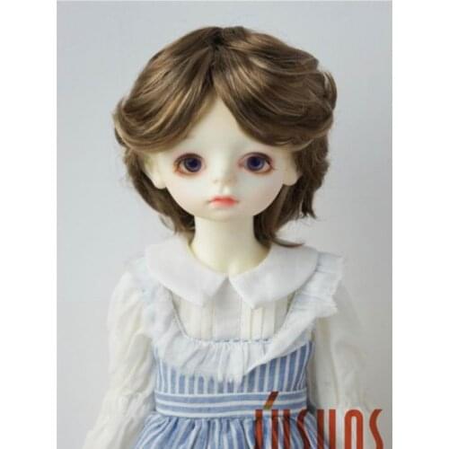 JD075 23-24CM BJD wigs SD Smooth Cut doll wigs 9-10 inch synthetic mohair toy wig doll accessories