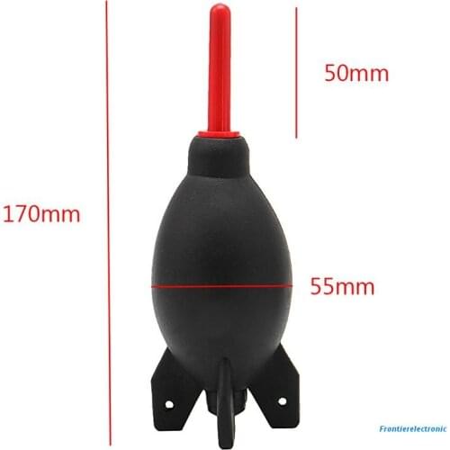 DSLR Camera Lens Rubber Air Dust Blower Pump Cleaner Rocket Duster Cleaning Tool