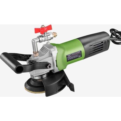 800W Hand-Held Water Injection Stone Polishing Machine Electric Wet Stone Polisher Grinder Cement Floor Marble Polishing Machine