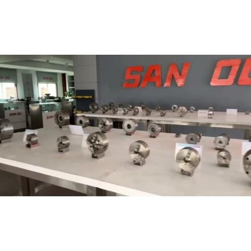 SANOU 6 jaw self centering chuck 5 inch lathe diameter 125mm K13-125 for mini