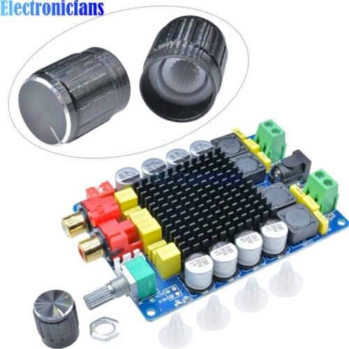 TDA7498 DC 15-34V High Power Class D Digital Amplifier D 2*100W Dual Channel Audio Stereo Digital Power Amplifier Board DIY Kit