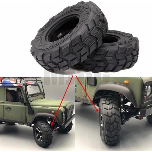 TigerDog 1.9 inch analog 1/10 remote control model car tire skin 100-106mm configuration two hardness sponge Crushed stone tire