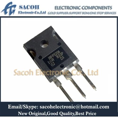 10Pcs IRFP3206PBF IRFP3206 or IRFP3306 or IRFP3006 TO-247 200A 60V 2.4Mohm Power MOSFET transistor
