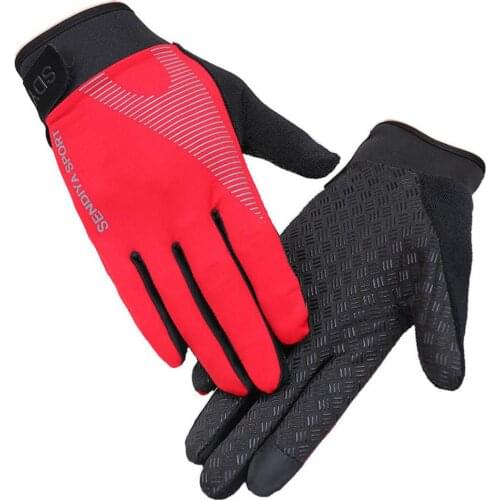 Cycling Gloves Full Finger Touchscreen Breathable Anti-slip Sports Hiking Gloves Mtb Road Bike Gloves