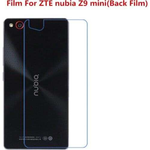 1/2/5/10 Pcs Ultra Thin Clear HD LCD Screen Protector Film With Cleaning Cloth Film For ZTE Nubia Z9 Mini(Back Film)