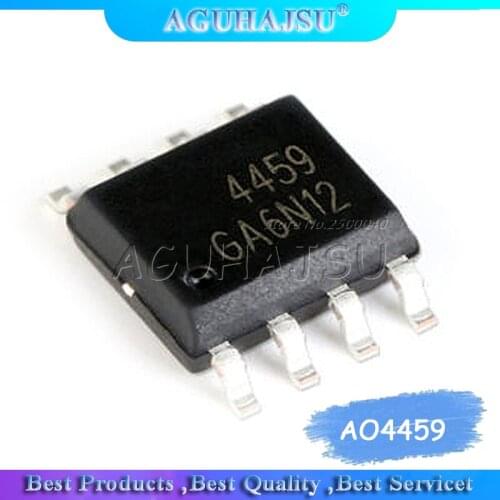10pcs/lot MOS FET Patch AO4459 SOP-8 P-channel -30V-6.5A Genuine