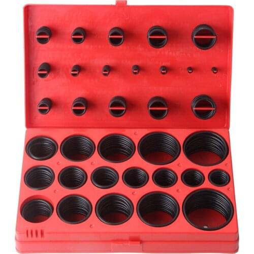 419pcs O Ring Rubber Gasket Seal Universal Washer Assortment Set R01-R32