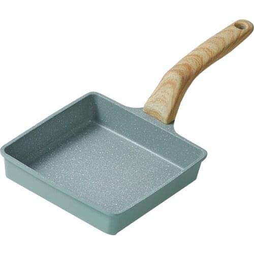 Non Stick Egg Frying Pan Egg Pancake Pan Japanese Kitchen Cooking Pot Skillet Home Breakfast Maker Cookware Set