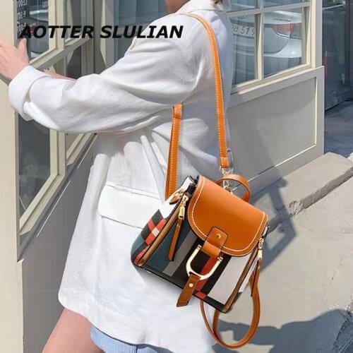 Женские коричневые рюкзаки AOTTER SLULIAN China At AliExpress