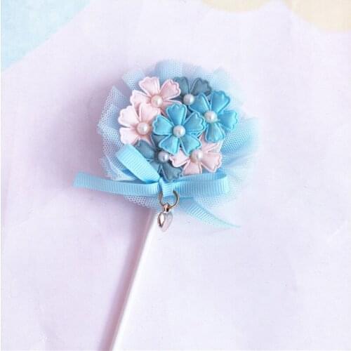 Bow Hairball Flowers Bride Swan Happy Birthday Decor Baking Supplies Cute Gifts Cake Toppers for Wedding Party