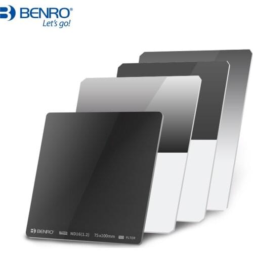 BENRO Master 75mm Filter 75X100 GND 75X75 ND Square HD Glass WMC ULCA Coating Filters High Resolution Filter