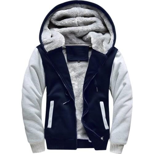 KUCLUT Men's Hoodies With Fur