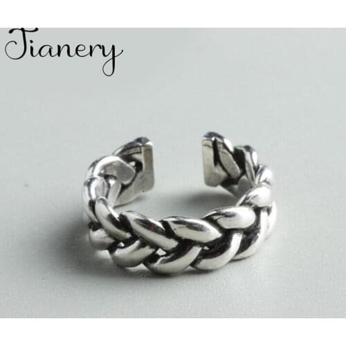 Personality Gothic Boho Big Chains Rings For Women Lady Charm Engagement Jewelry Girls Open Finger Knuckle Rings 2021