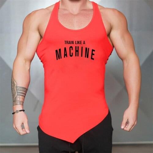 Brand Workout New Gym Clothing Bodybuilding Fashion Tank Top Men Musculation Fitness Stringer Singlets Sleeveless Vest TankTops