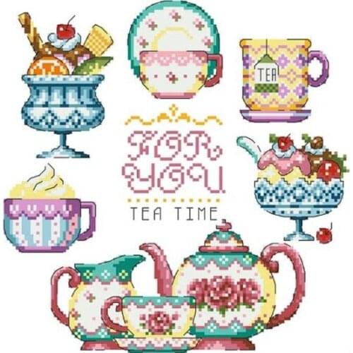 MM2011008Home Fun Cross Stitch Kit Package Greeting Needlework Counted Cross-Stitching Kits New Style Joy Sunday Kits Embroidery