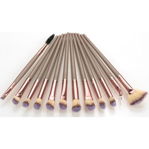 Makeup Brushes Set 12pcs/lot Eye Shadow Blending Eyeliner Eyelash Eyebrow Make up Brushes Professional Eyeshadow Brush