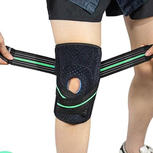 Fitness Knee Pads Support Guard Adjustable Knee Support Brace Knee Pads With Side Stabilizers For Knee Protection Pain Relief