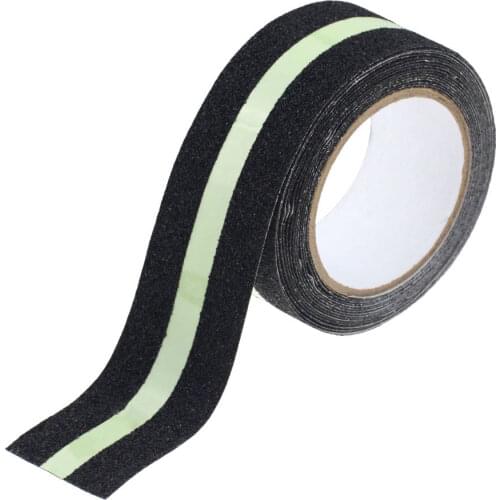 5cm*5m Anti Slip Luminous Tape Adhesive Warning Tape Glow in Dark Safety Safety Track Tape Skid Tape Prevents Risk of Slippage