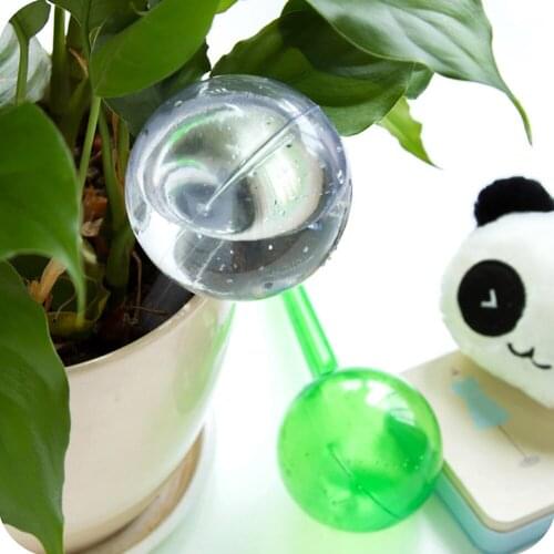 Garden House Waterer Water Cans Auto Drip Irrigation Ball Watering Device Imitation Glass Flower Water Dropper