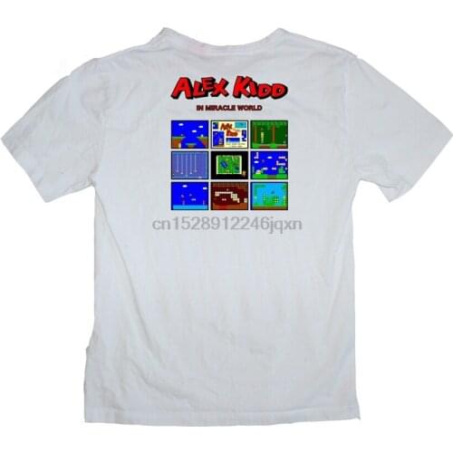 Alex Kidd Game Console 80S Shirt Sizes S-Xxxl Many Colours Men Clothes Tee Shirt