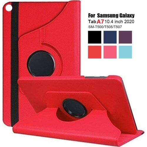 Smart Case for Samsung Galaxy Tab A7 10.4 inch Tablet Stand 360 Degree Multiple Viewing Angles for SM-T500/SM-T505 Funda Shell