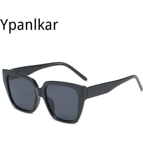 Square Women Sunglasses 2020 Fashion Cateye Brand Sun Glasse Hip Hop Lens Female Glasses For Men Retro Oculos Eyewear UV400