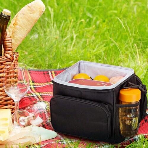 Large Capacity Insulated Thermal Tote Bag Cooler Outdoor Picnic Bag