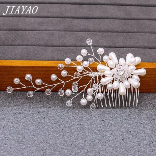 Pearl Small Hair Comb Women Hair Accessories Headband Decoration Comb Ornament Hair Clips Comb Women Jewelry