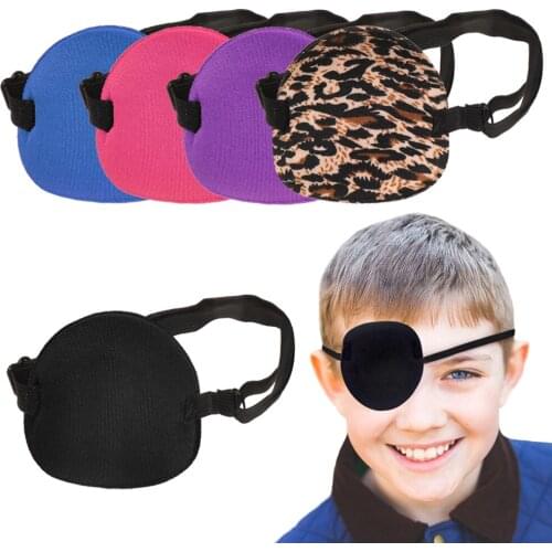 1PC Unisex Single Blindfold Washable Adjustable Protect Eyesight Correct Astigmatism Myopia Amblyopia Child Eye Massage Mask