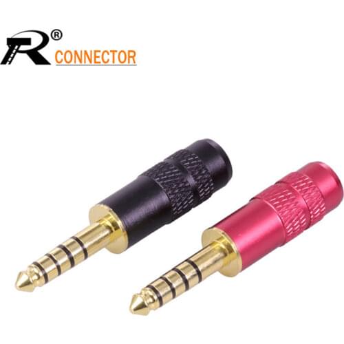 20pcs/lot Jack 4.4mm 5 Poles Male Full Balanced Headphone Plug 19.5mm for Sony NW-WM1Z NW-WM1A AMP Player