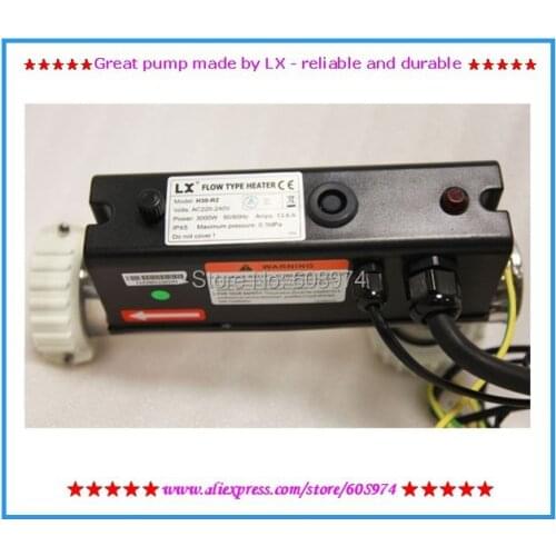 3KW spa heater - LX H30-R2 hot tub heater - L-Shape H30-R2 3KW LX Chinese Heater AU US Europe spa
