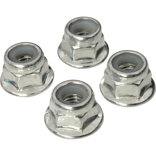 4PCS M3.5 Lock Nuts Self-Tightening Wheel Nuts for 1/16 XLH Q901 Q902 Q903 RC Monster Truck Accessories