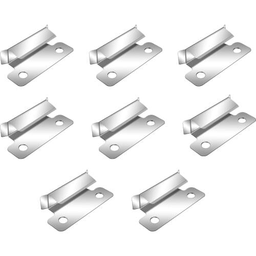 8pcs Glass Bed Clips Clamp 7mm for Ender 3Pro Mega Zaro 2.0 Ender 3 V2 Aquila Odin-5 F3 Mega Pro Ender 3 Max Mega Pro CR-10